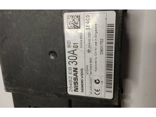 Блок комфорта 284B2EB30A, 5WK48922   Nissan Navara D40   