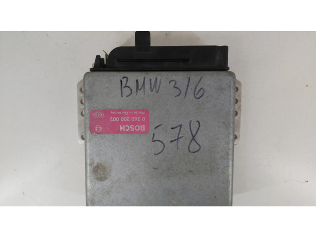 Řídící jednotka 0260200002   BMW 3 E30 1991
