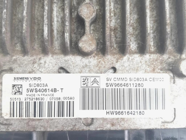 Řídící jednotka 5WS40614B, CENTRALITAMOTORUCE   Fiat Scudo 