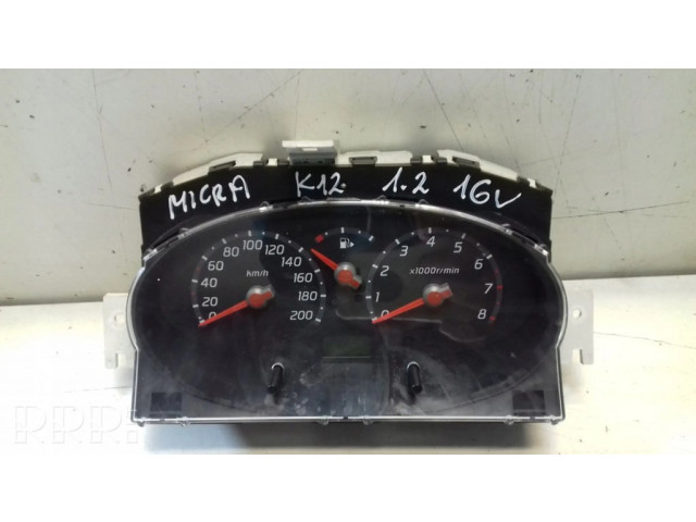 Přístrojová deska  Nissan Micra 2003 AX860  