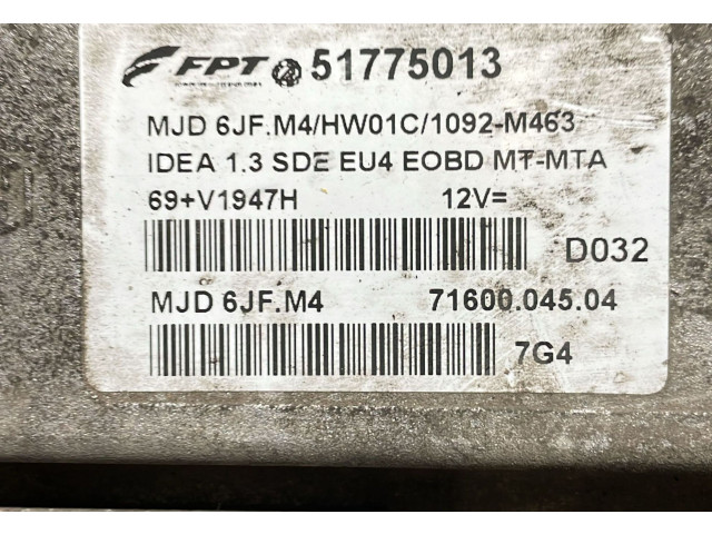 Řídící jednotka    Lancia Musa 2006