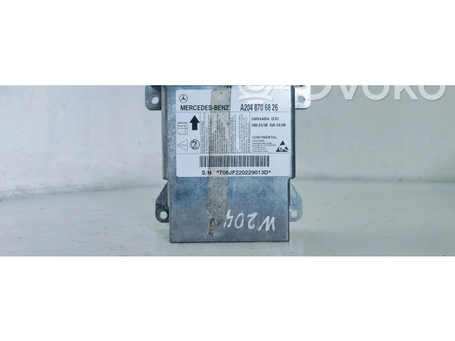 Блок подушек безопасности A2048706826   Mercedes-Benz GLK (X204)