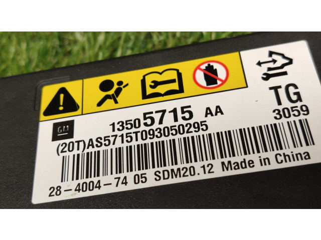 Блок подушек безопасности 13505715   Chevrolet Spark