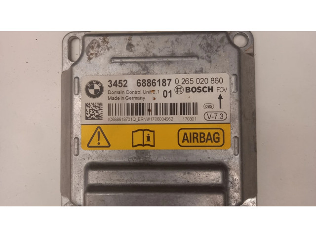 Блок подушек безопасности 0265020860, 6886187   BMW M3 F80