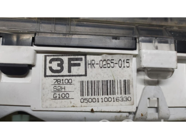 Панель приборов HR0265015, CUADROINSTRUMENTOS   Honda HR-V       