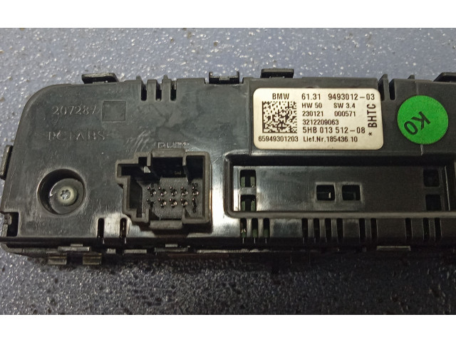 Блок управления климат-контролем 9493012, 9493012   BMW M3