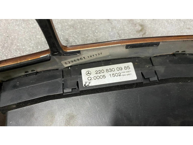 Блок управления климат-контролем 2208300985   Mercedes-Benz S W220