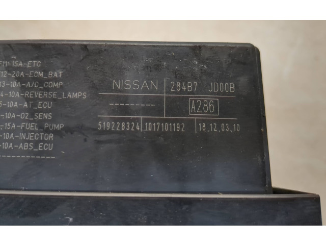   Pojistková skříňka 284B7JD00B, 519228324   Nissan Qashqai+2 2009