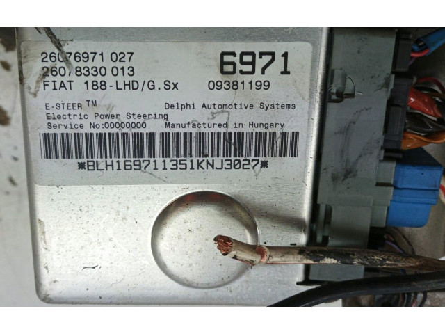  рейка  Колонка рулевая 26076971027   Fiat Punto Evo  -  года