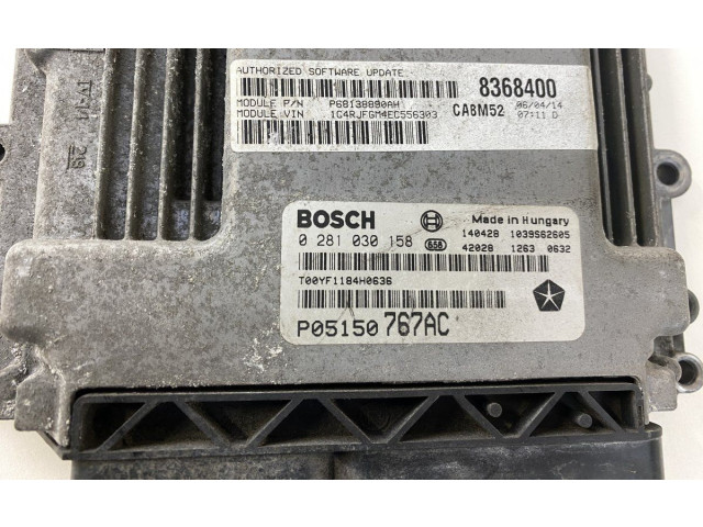 Řídící jednotka 0281030158, 5150767AC   Jeep Grand Cherokee 2014
