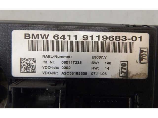Блок управления климат-контролем 64116958536   BMW 1 E81 E87