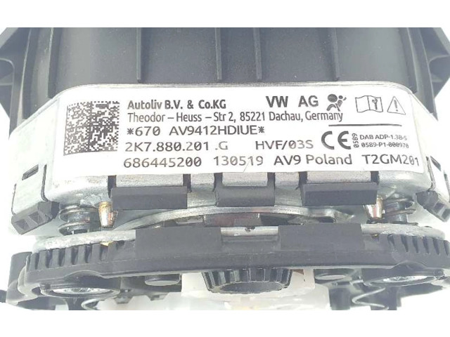 Подушка безопасности водителя 2K7880201G, 2K7880201GXEA   Volkswagen Caddy