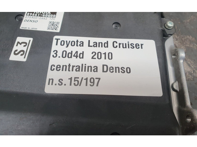 Řídící jednotka 2492, 89661-60Q00   Toyota Land Cruiser (J150) 2009