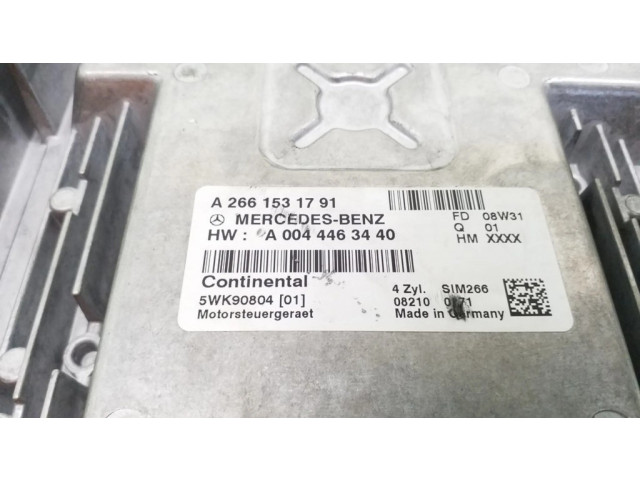 Řídící jednotka A2661531791, A0044463440   Mercedes-Benz B W245 2009