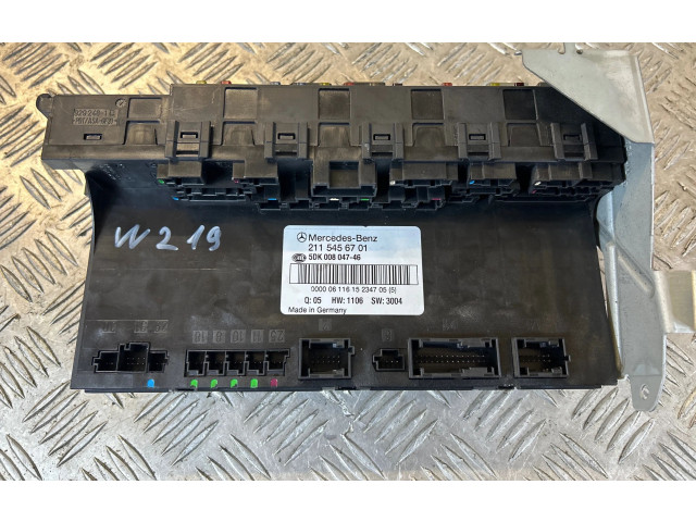   Pojistková skříňka 2115456701, 5DK00804746   Mercedes-Benz CLS C219 2006