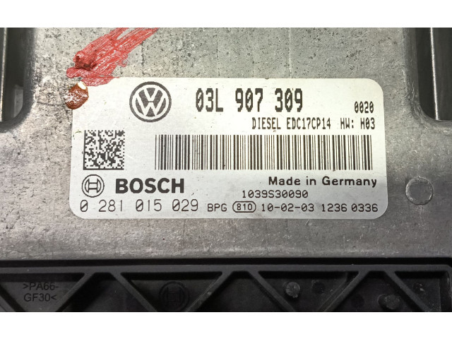 Řídící jednotka 3C0920872G, 03L907309   Volkswagen Passat Alltrack 2010