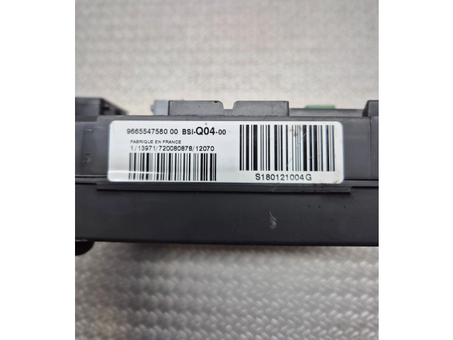   Pojistková skříňka 9665547580, S180121004G   Peugeot 508 RXH 2012