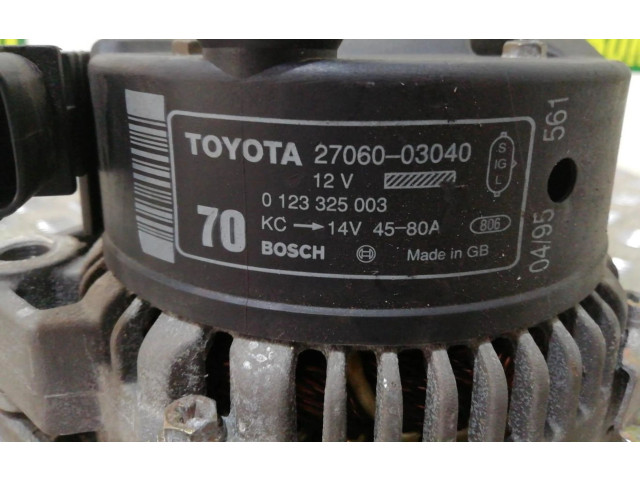 Генератор 2706003040   Toyota Carina T190      