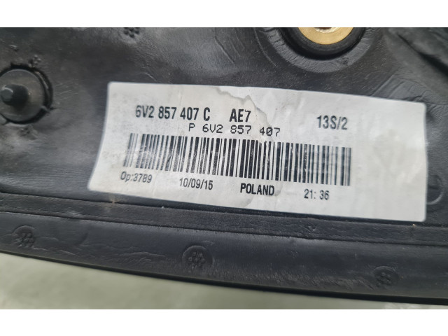 Zpětné zrcátko  Skoda Fabia Mk3 (NJ) 2015  6V2857407C  