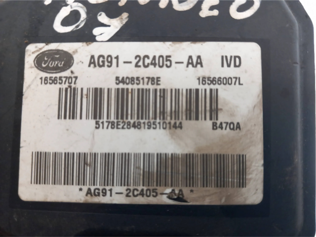 Блок АБС AG912C405AA, 16566007L   Ford  Mondeo MK IV  2007-2014 года