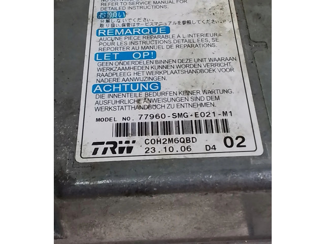 Блок подушек безопасности 77960SMGE021M1   Honda Civic