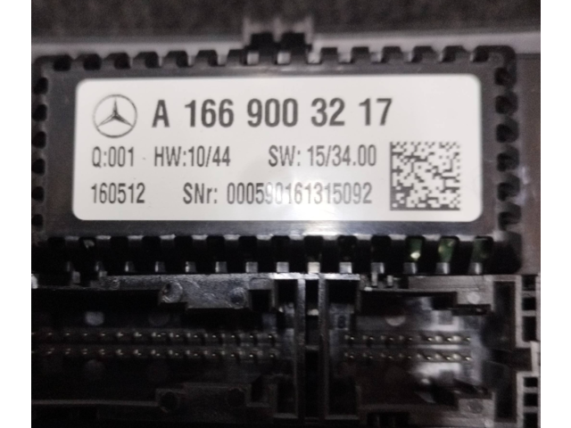 Блок управления климат-контролем A1669003217, 000590161315092   MercedesBenz GLE (W166 - C292)
