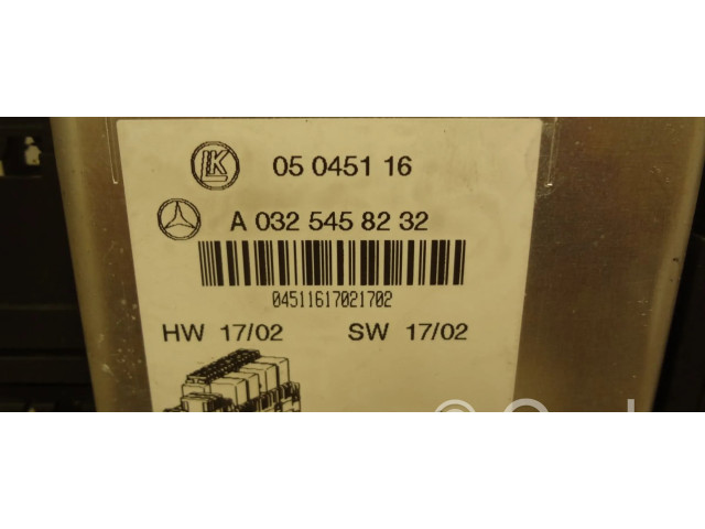   Pojistková skříňka A0325458232   Mercede-Benz S W220 2002