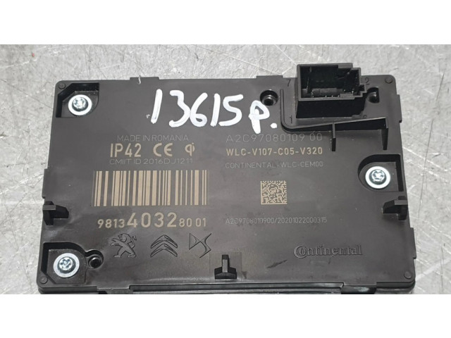 Блок управления 981340328001, A2C9708010900   Citroen Jumper