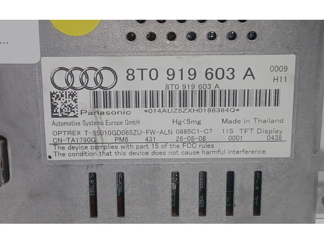 Дисплей    8T0919603A   Audi A4 Allroad