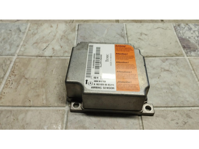 Блок подушек безопасности A1638200085, D9V5G14A7T   Mercedes-Benz ML W163