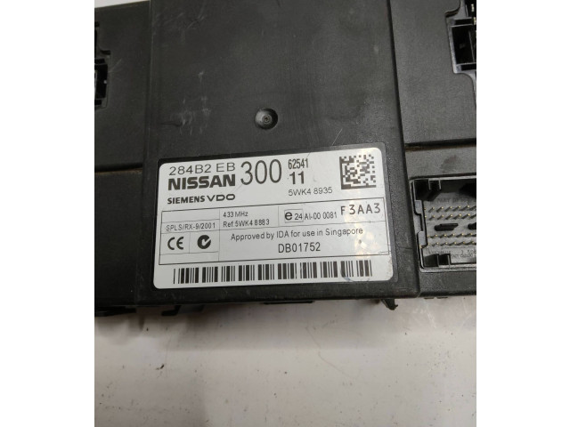 Блок комфорта 284B2EB300, 5WK48935   Nissan Navara D40   