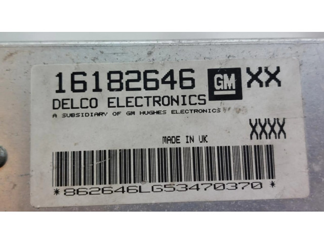 Řídící jednotka 16182646   Opel Tigra A 