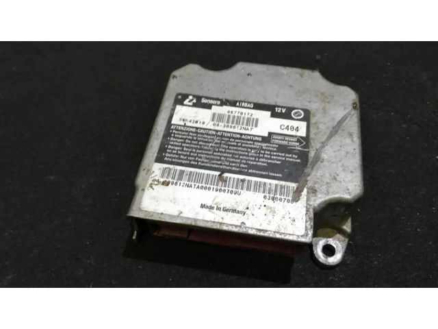 Блок подушек безопасности 46770172   Fiat Marea