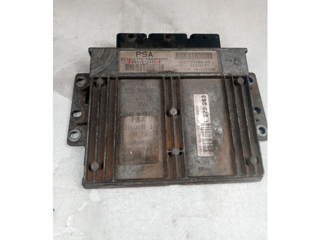 Řídící jednotka 9641815480, CENTRALITAMOTORUCE   Peugeot 106 
