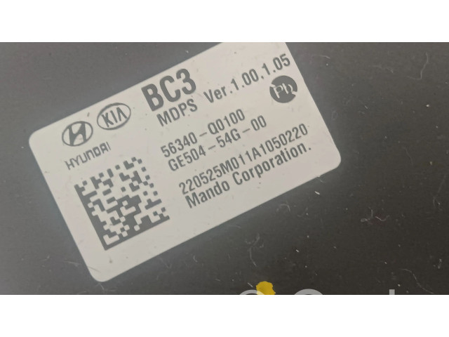    Рулевая рейка 56340Q0100, 56300Q0610   Hyundai Bayon 2021- года