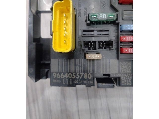 Pojistková skříňka Řídící jednotka BSM 9664055780   Peugeot 207 2009