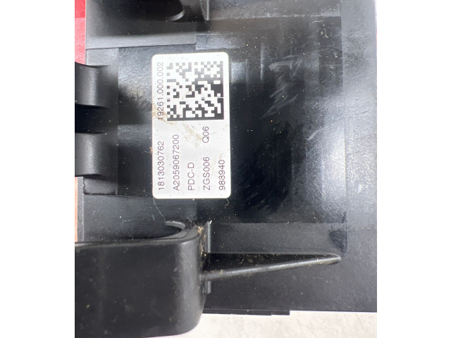 Блок предохранителей A2059067200, 1813030762   Mercedes-Benz GLC X253 C253    