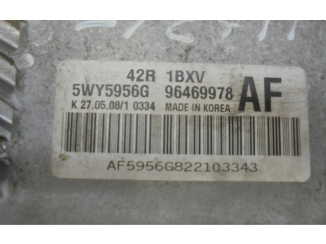 Блок управления двигателем Блок управления 96469978   Chevrolet Astra