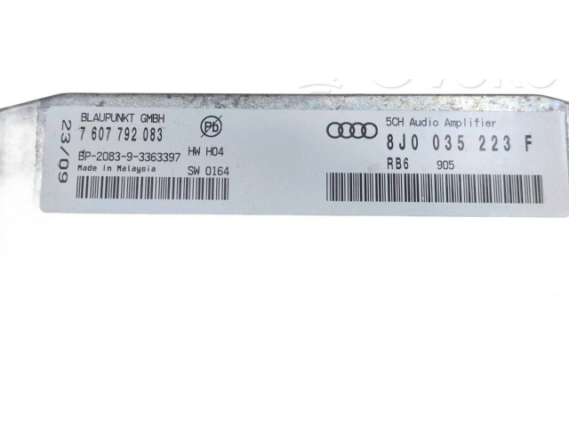 Блок управления 7607792083, 8J0035223F   Audi TT TTS Mk2