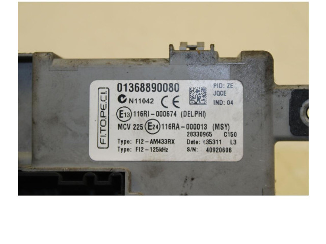   Pojistková skříňka 01368890080   Fiat Qubo 2007