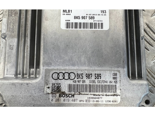 Řídící jednotka 8K5907589   Audi Q5 SQ5 2015