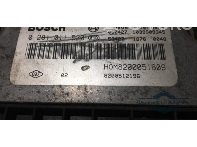Řídící jednotka 0281011230, 8200051609.   Nissan Primastar 2002