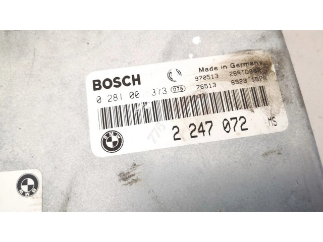 Řídící jednotka 2247072, 0281001373   BMW 5 E39 1997