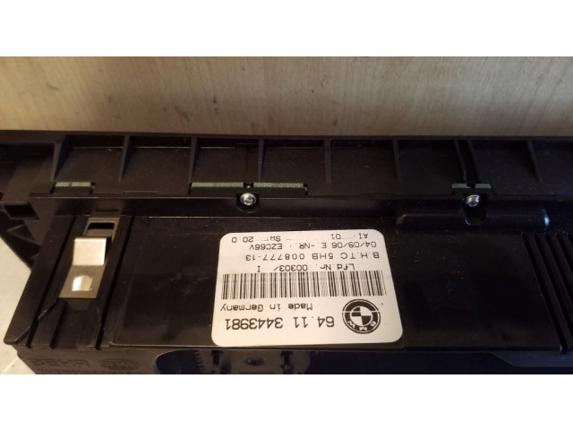 Блок управления климат-контролем 64113443981   BMW X3 E83