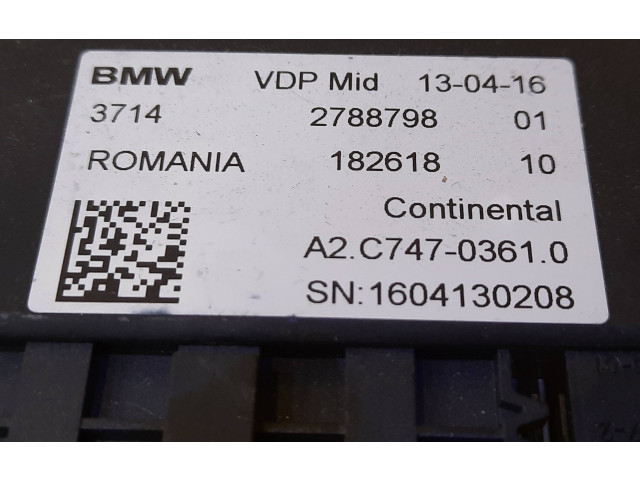 Блок управления 2788798, 2788798   BMW X7 G07