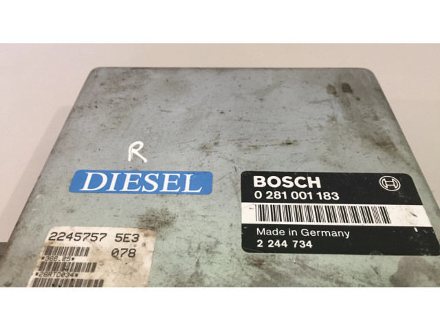 Řídící jednotka 2245757, 22457575E3   BMW 5 E34 1995