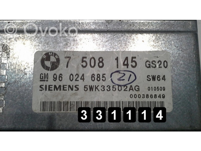 Řídící jednotka 96024685   BMW 3 E36 2000