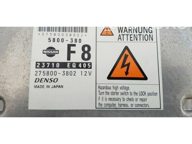 Řídící jednotka 237108H800   Nissan X-Trail T30 2002
