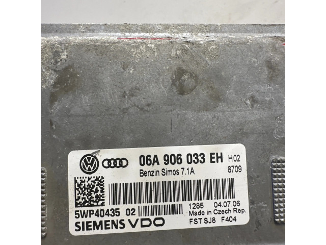 Блок управления двигателя 06A906033EH, 5WP4043502   Audi A3 S3 8P