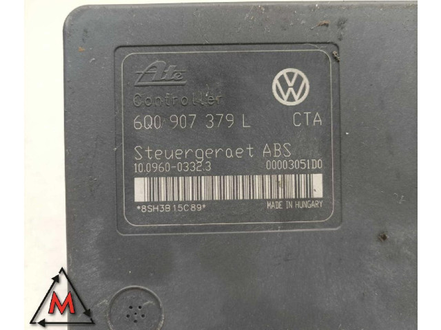 Блок управления АБС 6Q0614117H, 10.0206-0071.4   Volkswagen Polo